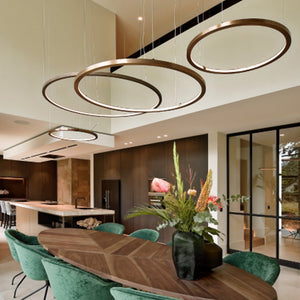 Jacco Maris - Brass-O hanglamp cirkel 100cm Hoog Glans - KOOT