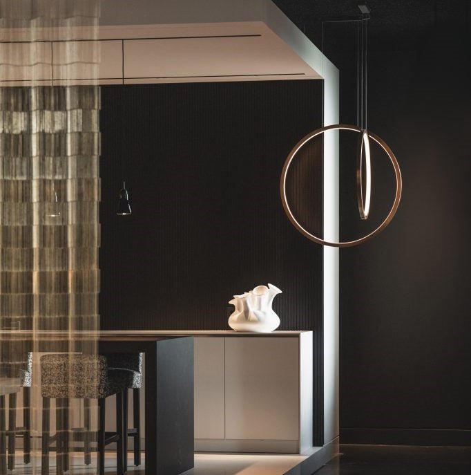 Jacco Maris - Brass-O hanglamp cirkel verticaal 100cm - KOOT