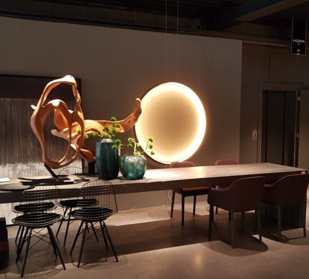 Jacco Maris - Brass-O hanglamp cirkel verticaal 100cm - KOOT