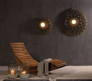 Karman - Notredame PL130-5 plafondlamp / wandlamp Goud - KOOT