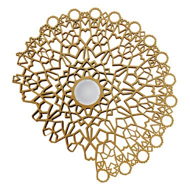 Karman - Notredame PL130-5 plafondlamp / wandlamp Goud - KOOT