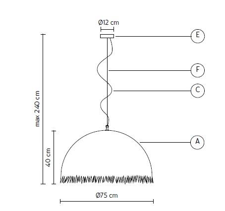 Karman - Plancton hanglamp Wit - KOOT