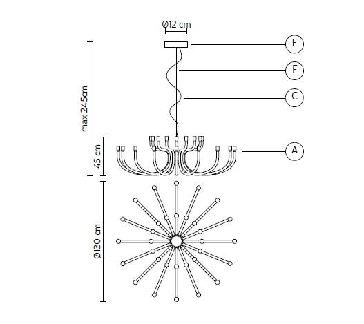 Karman - Snoob SE609 hanglamp - KOOT
