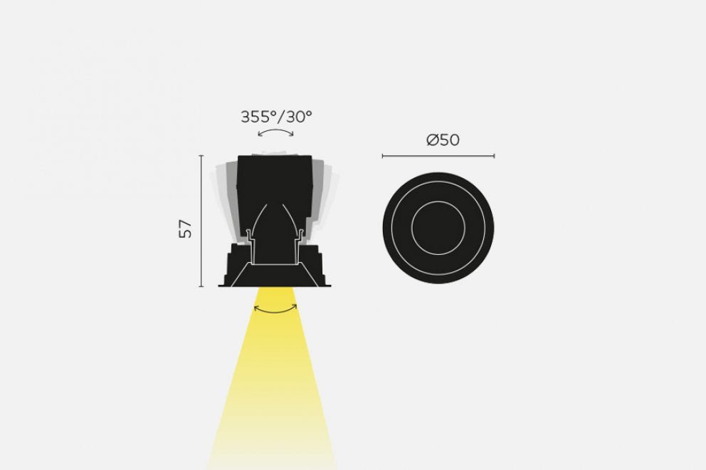 Kreon - Aplis 40 Directional Spot - KOOT