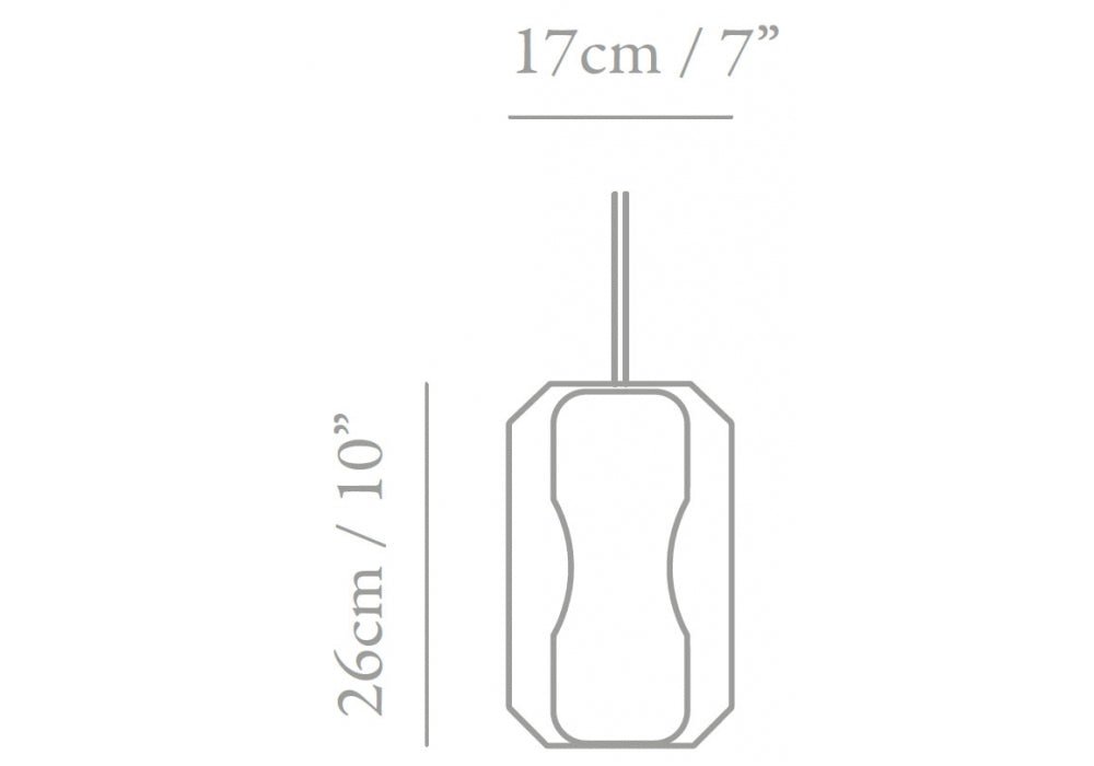 Lee Broom - Chamber Hanglamp kristal - KOOT