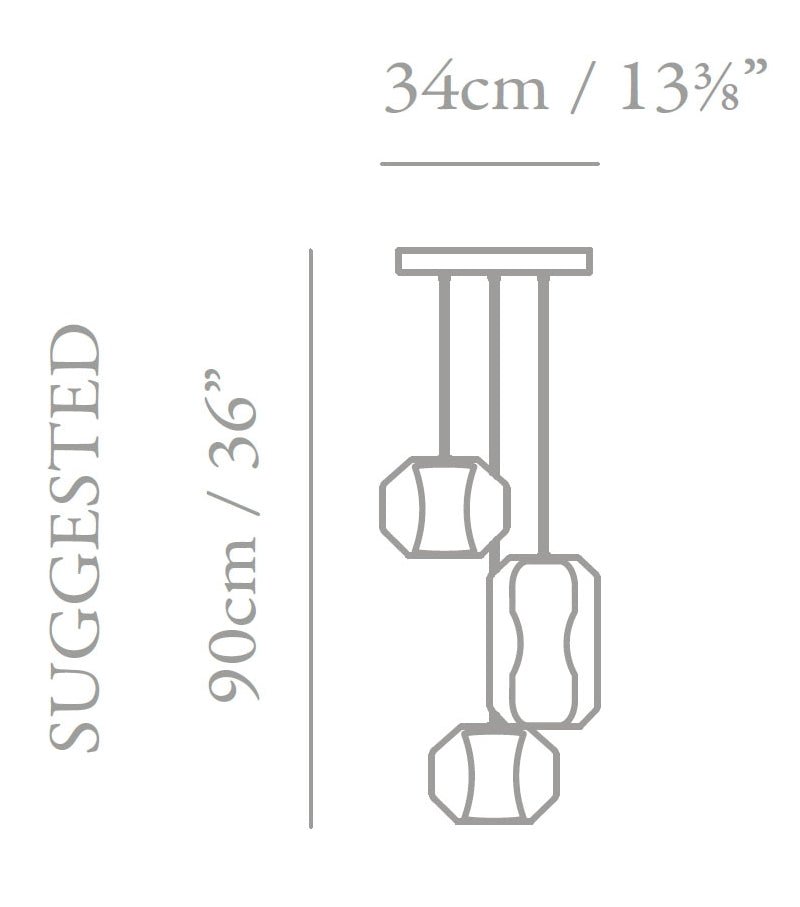 Lee Broom - Chamber kroonluchter Hanglamp kristal - KOOT