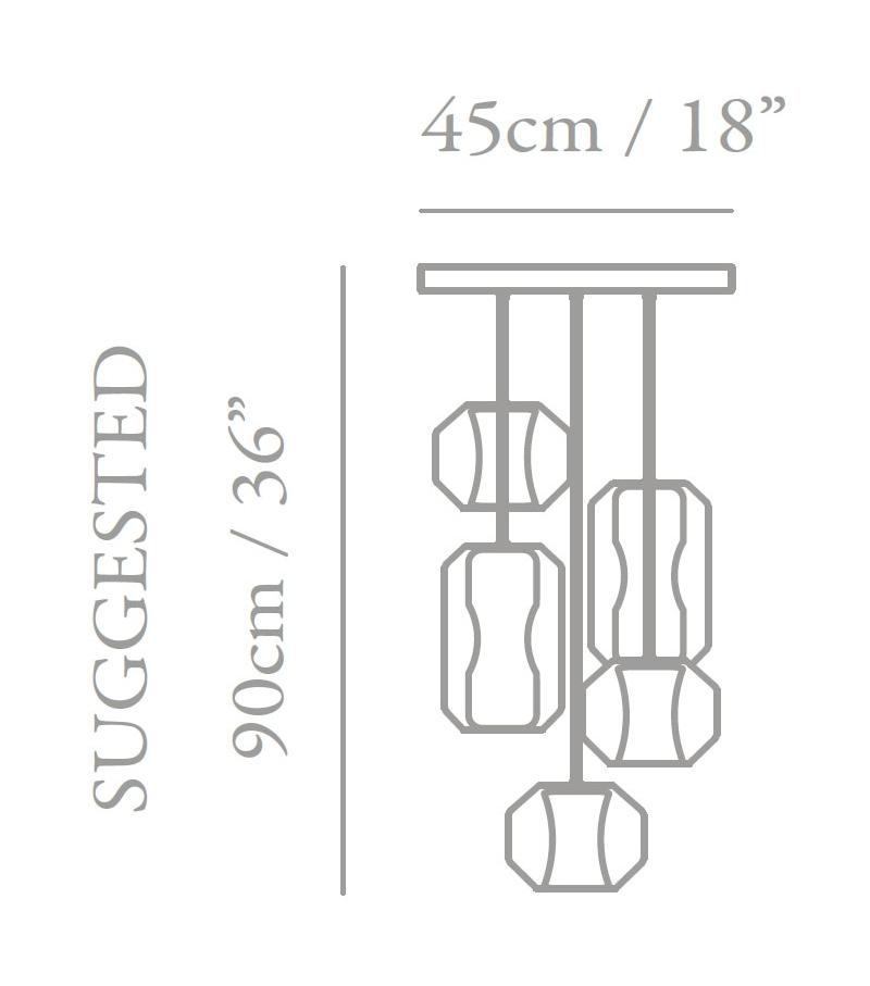 Lee Broom - Chamber kroonluchter Hanglamp kristal - KOOT