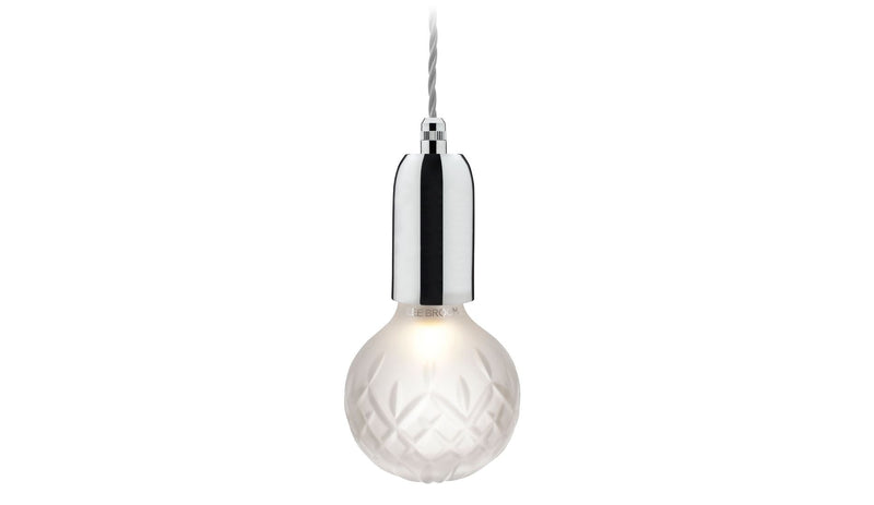 Lee Broom - Crystal Bulb Hanglamp chroom - KOOT