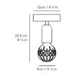 Lee Broom - Crystal Bulb Hanglamp chroom - KOOT