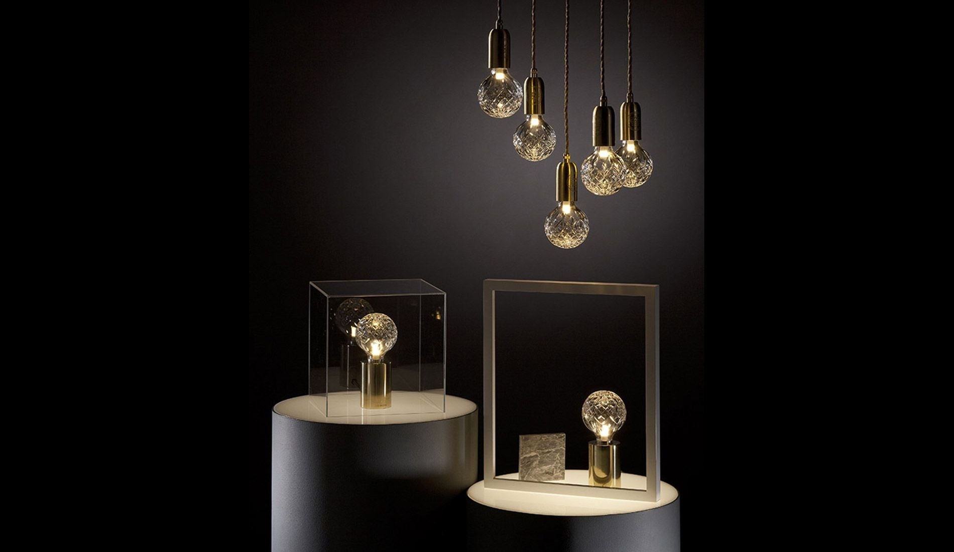 Lee Broom - Crystal Bulb Hanglamp messing - KOOT