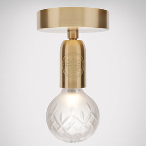 Lee Broom - Crystal Bulb Plafondlamp messing - KOOT