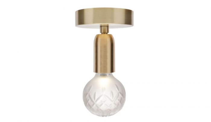 Lee Broom - Crystal Bulb Plafondlamp messing - KOOT