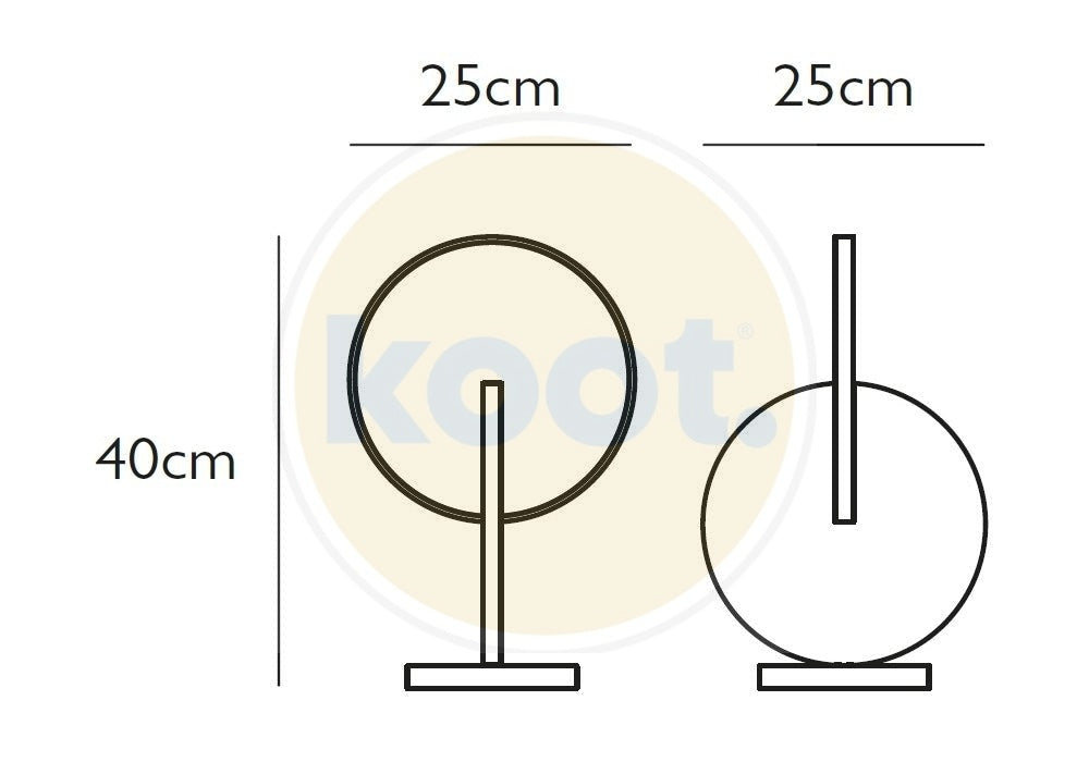 Lee Broom - Eclipse Tafellamp - KOOT