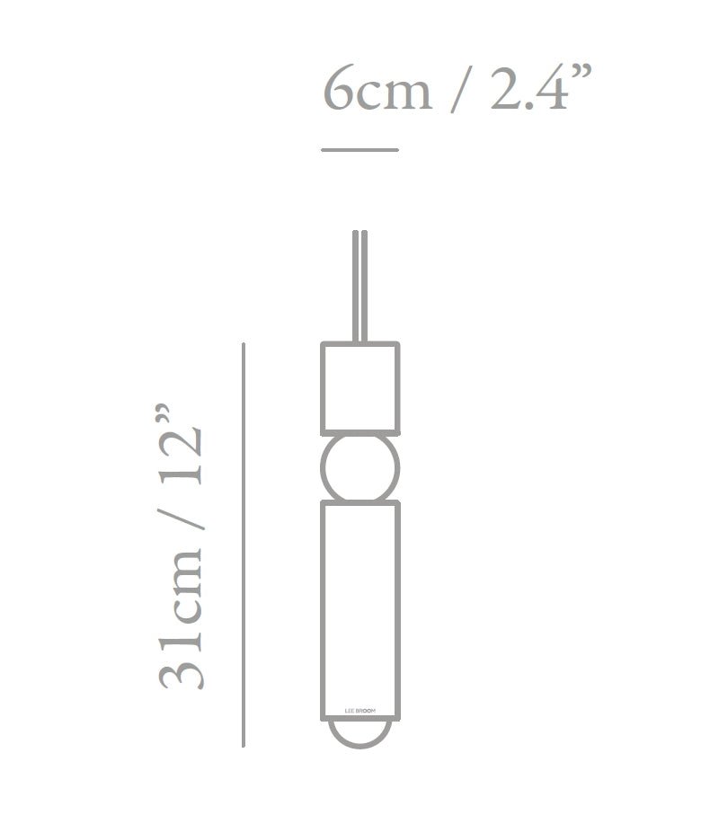 Lee Broom - Fulcrum light Hanglamp - KOOT