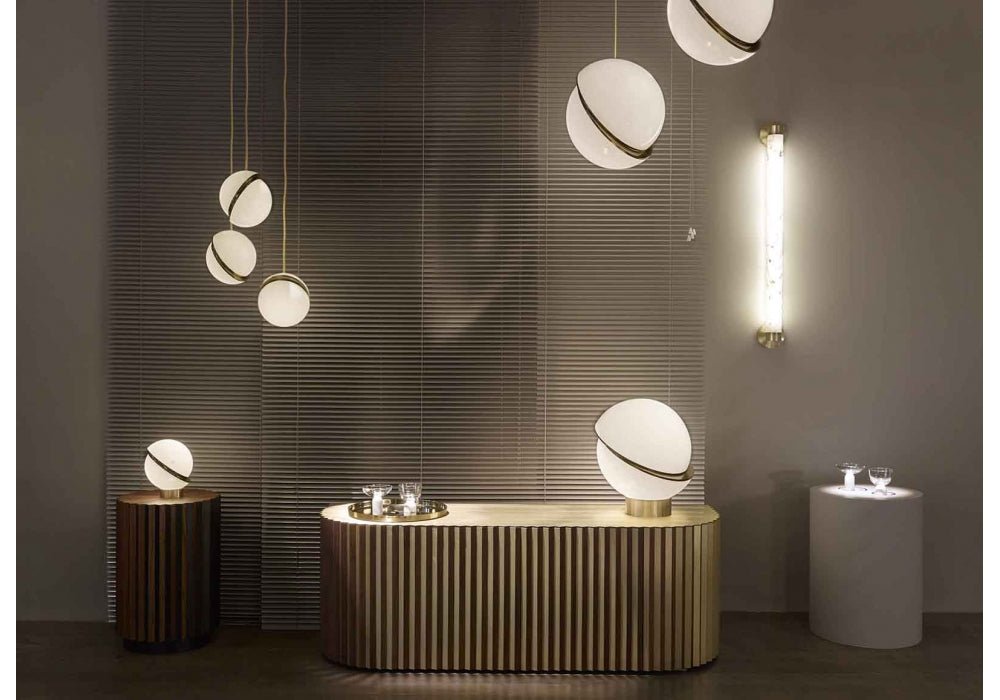 Lee Broom - Mini Crescent kroonluchter Hanglamp messing - KOOT