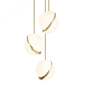 Lee Broom - Mini Crescent kroonluchter Hanglamp messing - KOOT