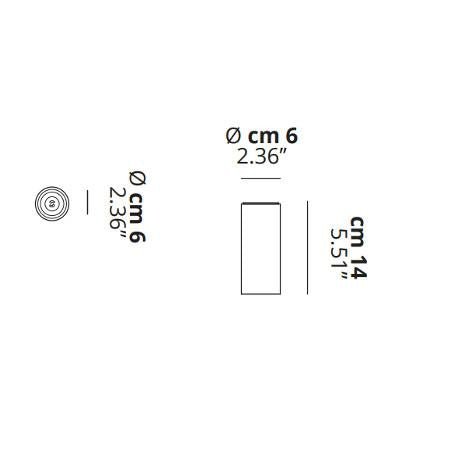 Lodes - A-Tube Mini plafondlamp - KOOT