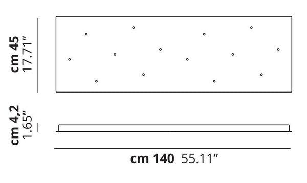 Lodes - Accessoires Rozet voor 14 pendellampen Mat wit - KOOT