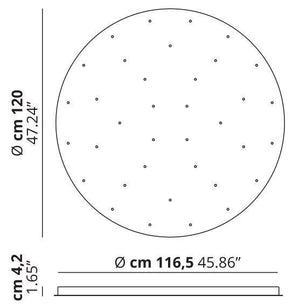 Lodes - Accessoires Rozet voor 36 pendellampen Mat wit - KOOT