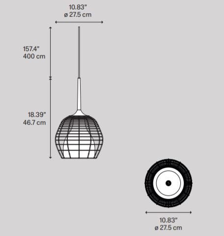 Lodes Diesel - Cage Hanglamp - KOOT