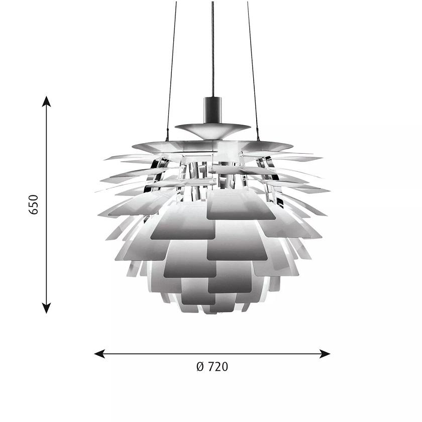 Louis Poulsen - PH Artichoke LED 720 hanglamp - KOOT