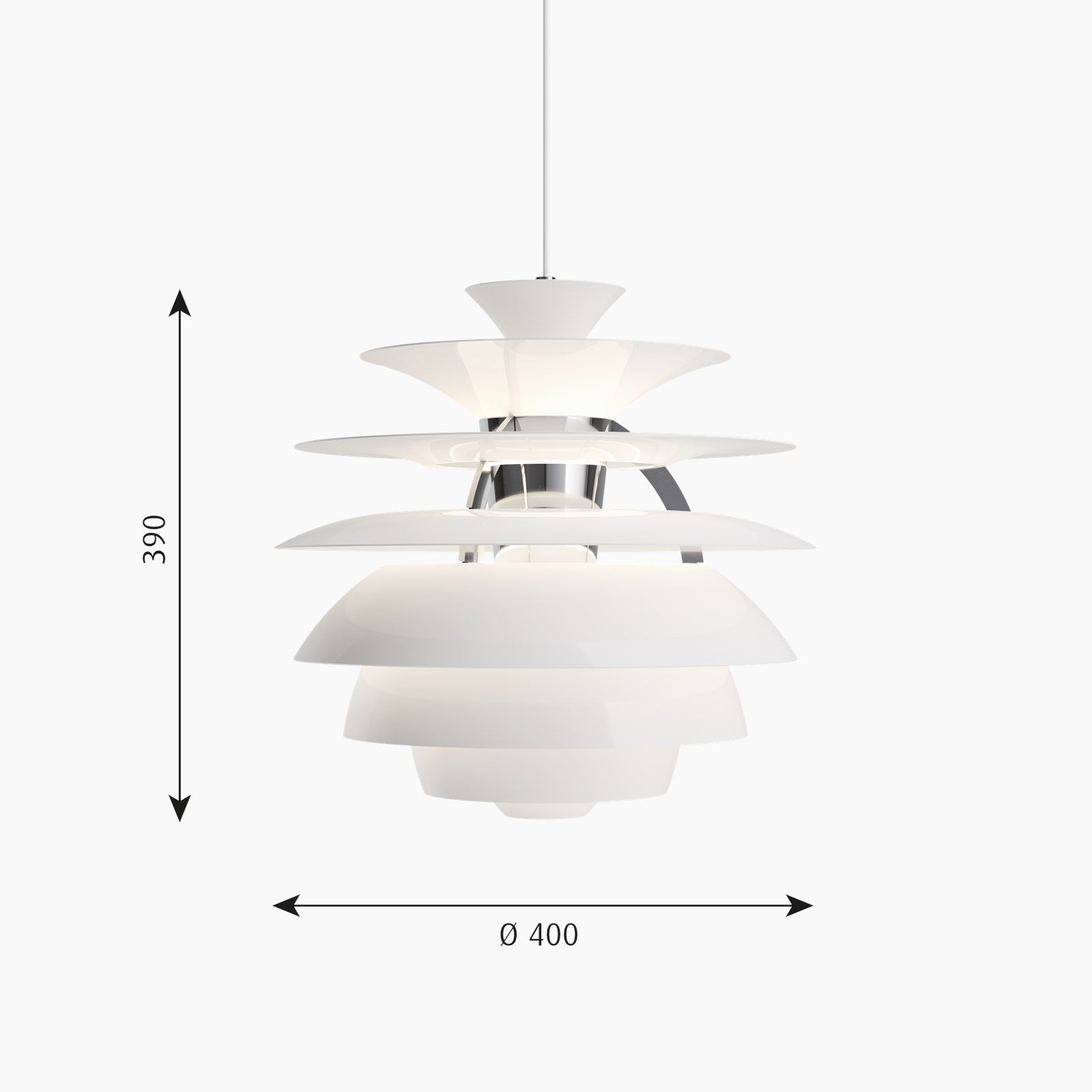 Louis Poulsen - PH Snowball Hanglamp Wit - KOOT