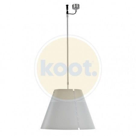 Luceplan - Costanza telescopisch hanglamp alu - KOOT