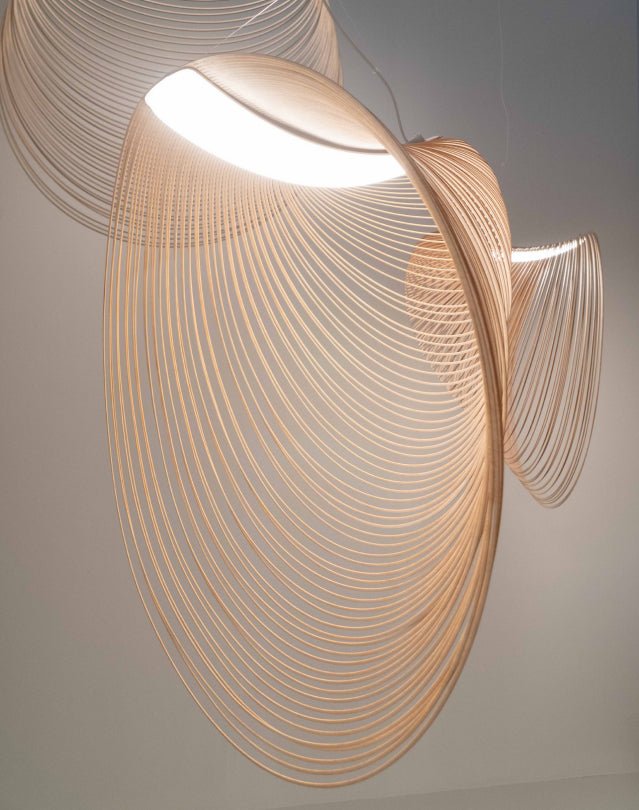 Luceplan - Illan dimbaar fase-afsnijding 100 hanglamp berk - KOOT