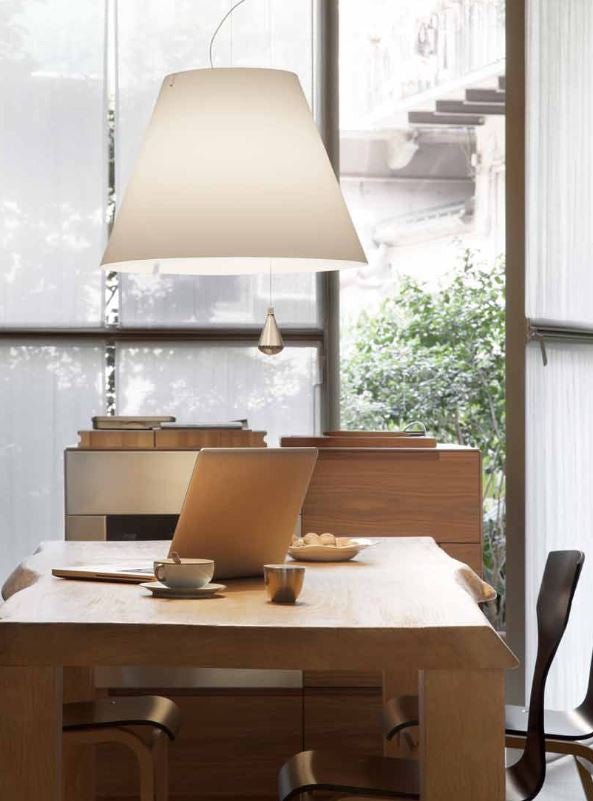 Luceplan - Lady Costanza hanglamp aluminium - KOOT