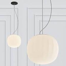 Luceplan - Lita dimbaar Ø 42 hanglamp essen - KOOT