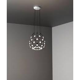 Luceplan - Mesh D86 Ø80cm LED met 2 meter snoer hanglamp - KOOT