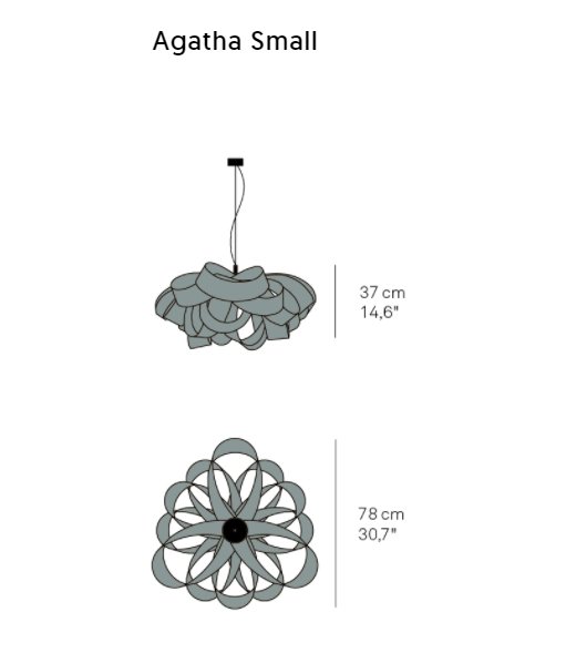 LZF - Agatha Klein Hanglamp - KOOT