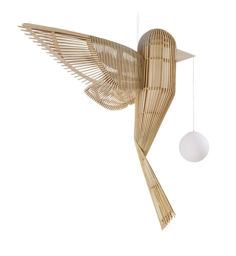 LZF - Big Bird Hanglamp wit - KOOT