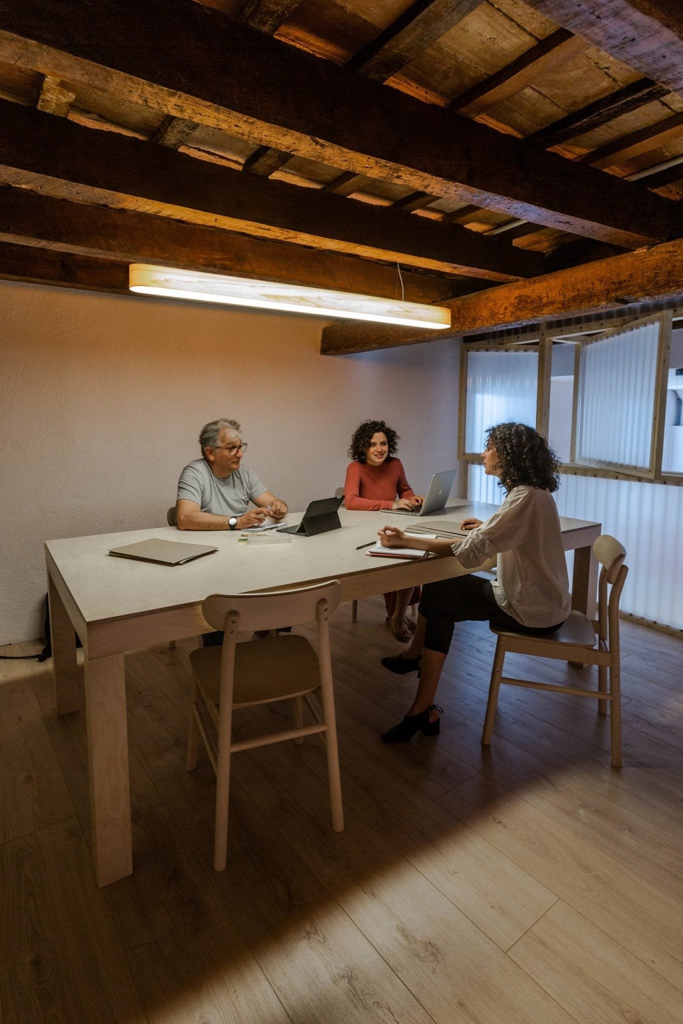 LZF - I-Club Slim Kort Led Dimmable DALI Hanglamp - KOOT