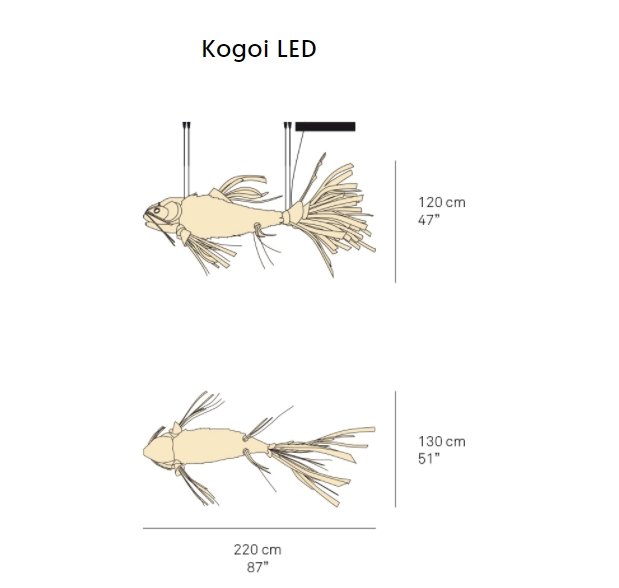 LZF - Kogoi Klein Hanglamp - KOOT