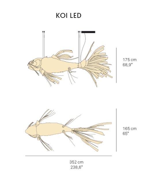 LZF - Koi Groot Hanglamp - KOOT