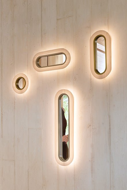 LZF - Lens Ovaal Wandlamp ivoor - KOOT