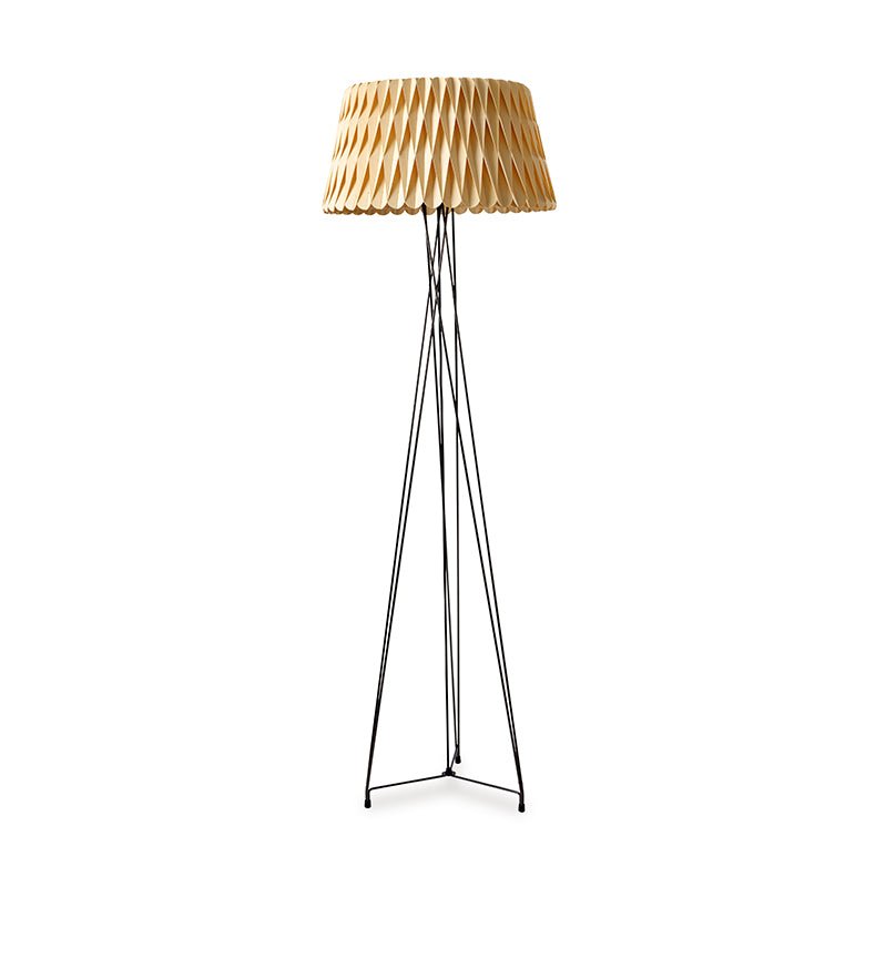 LZF - Lola Vloerlamp beuken - KOOT