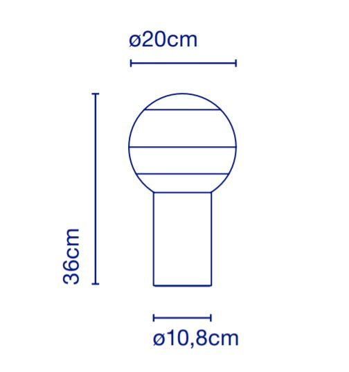 Marset - Dipping Light S LED Tafellamp - KOOT
