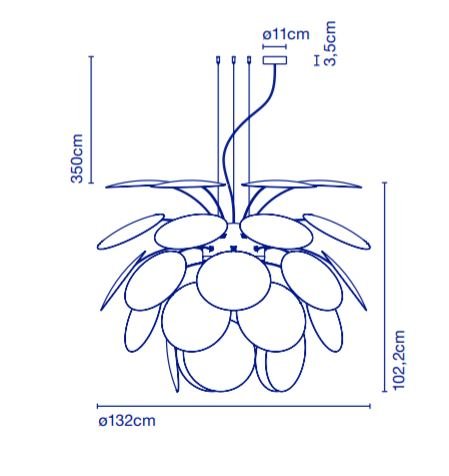 Marset - Discocó 132 Hanglamp - KOOT