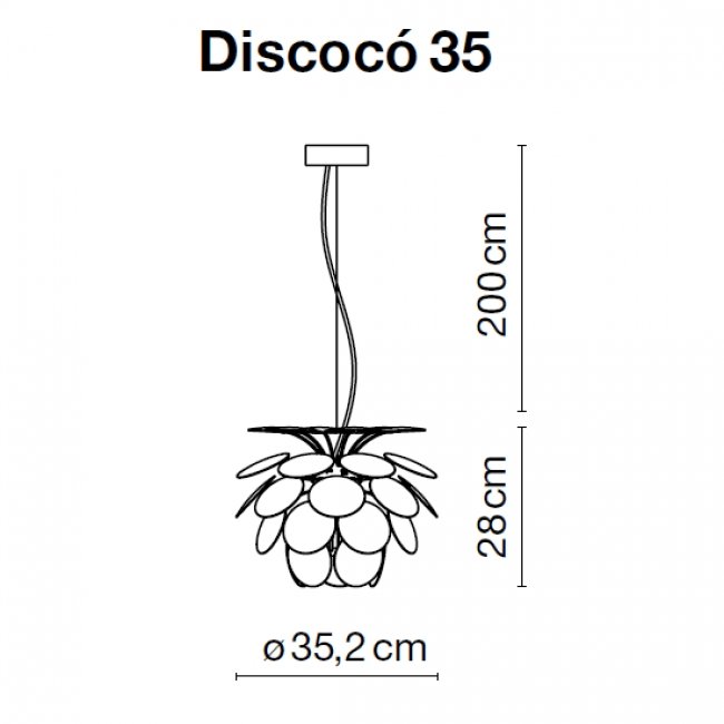 Marset - Discoco 35 hanglamp - KOOT