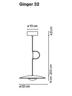 Marset - Ginger 32 Triac Hanglamp - KOOT
