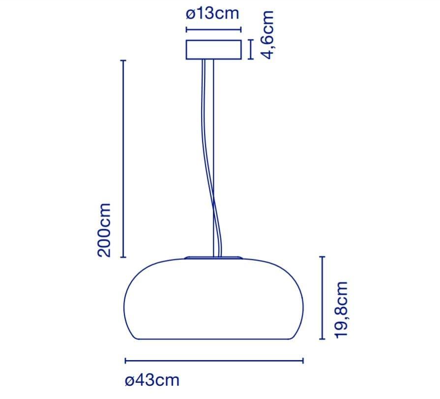 Marset - Vetra 43 LED hanglamp - KOOT