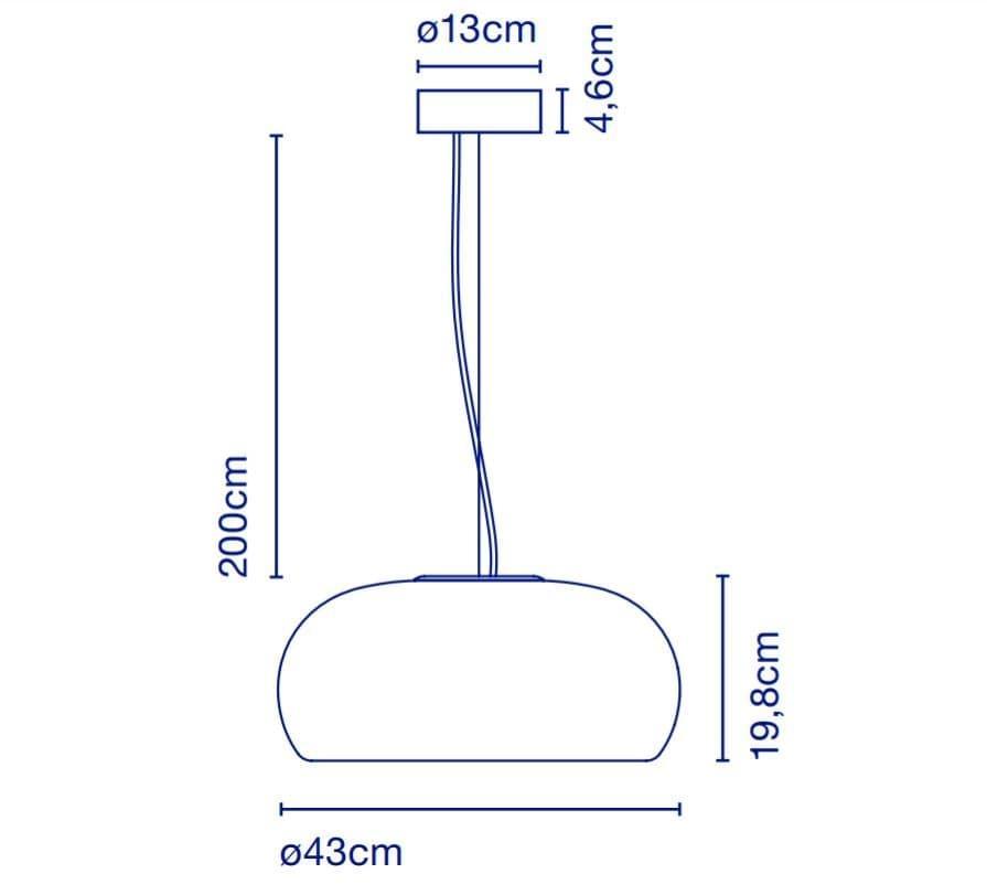 Marset - Vetra 43 LED hanglamp - KOOT