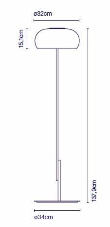 Marset - Vetra P LED vloerlamp - KOOT