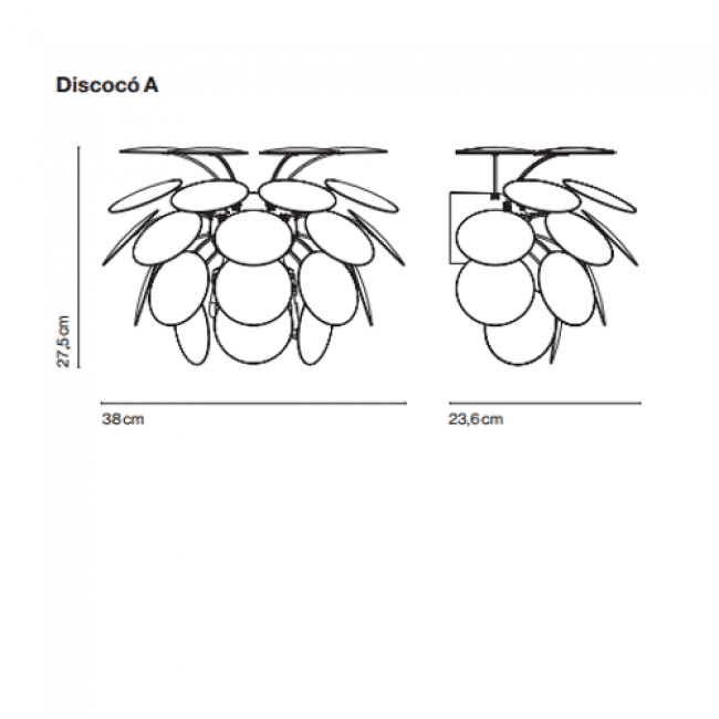 Marset - Discocó A wandlamp - KOOT