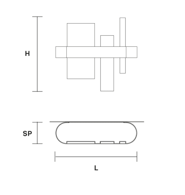 Masiero - Honice A37 Wandlamp - KOOT