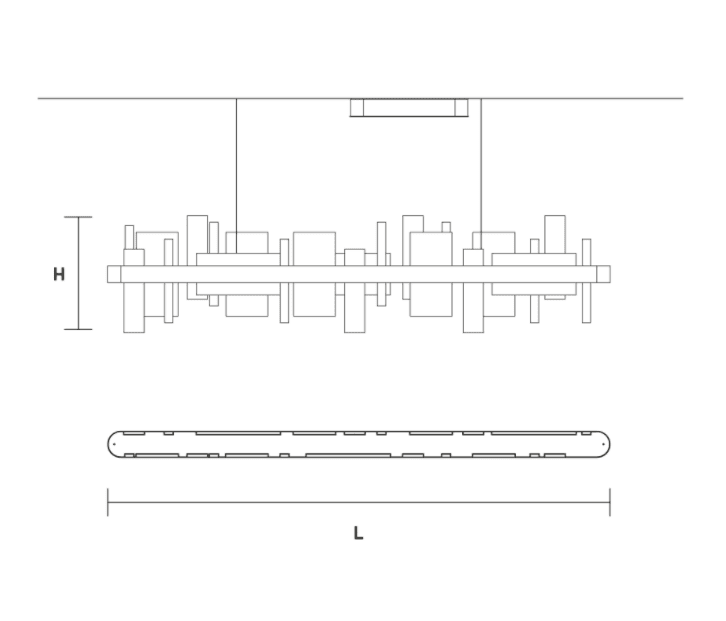 Masiero - Honice S200 Hanglamp - KOOT