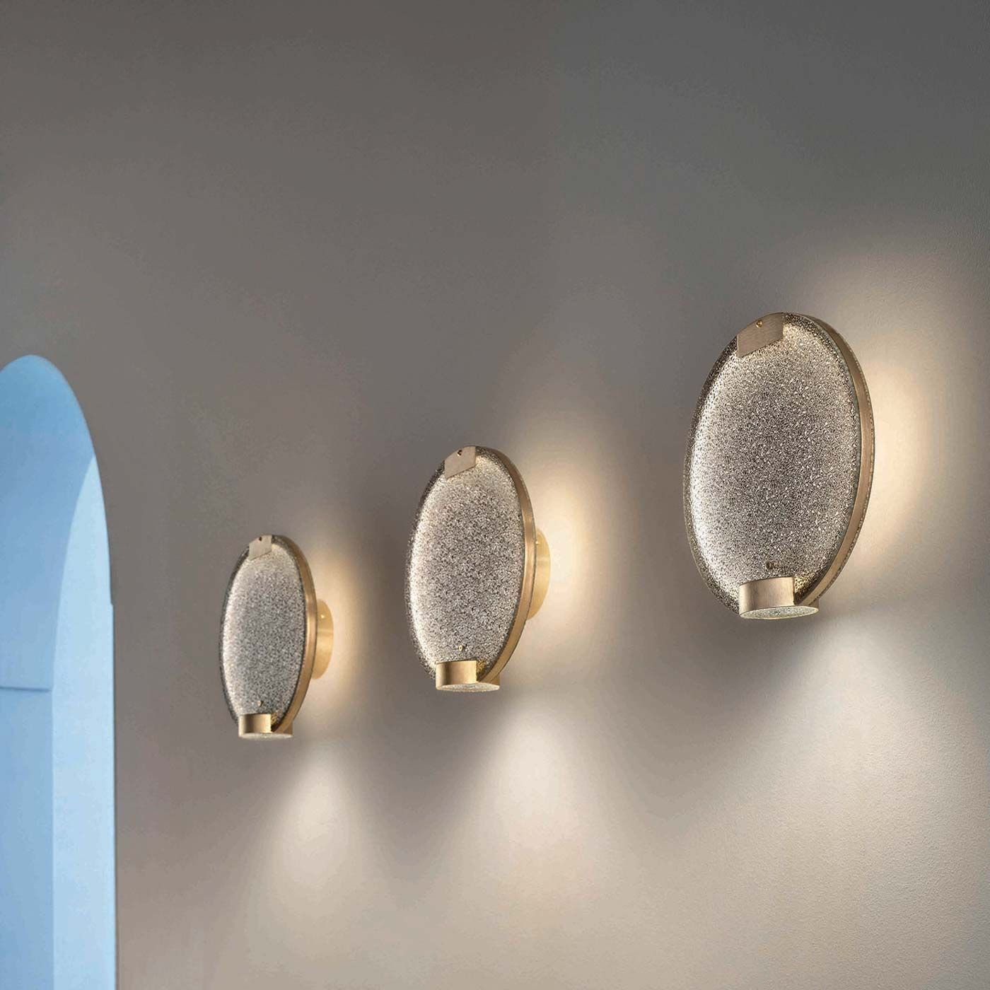 Masiero - Horo A Wandlamp messing - KOOT