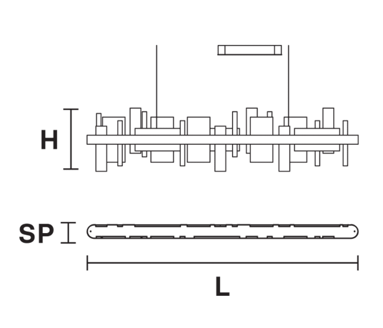 Masiero - Ribbon S150 Hanglamp - KOOT